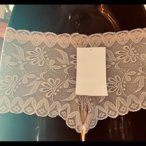 Soft lace undergarments.